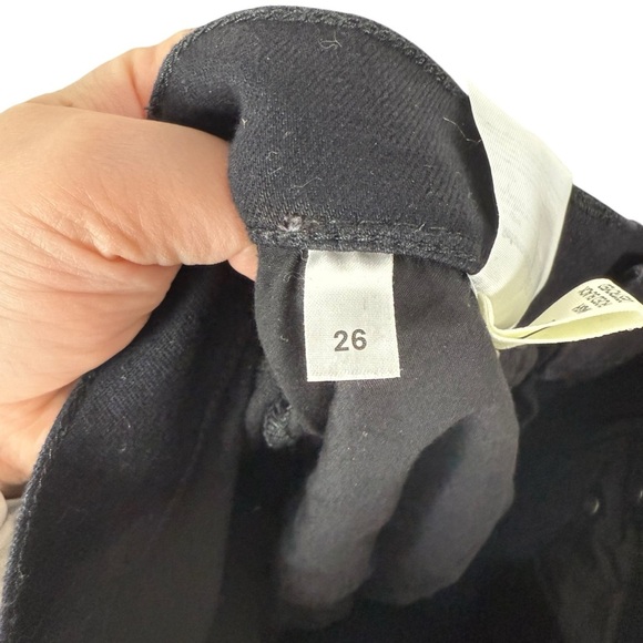 NWT Reformation High Rise Stretch Slim Jeans in Black Size 26 - Picture 3 of 11